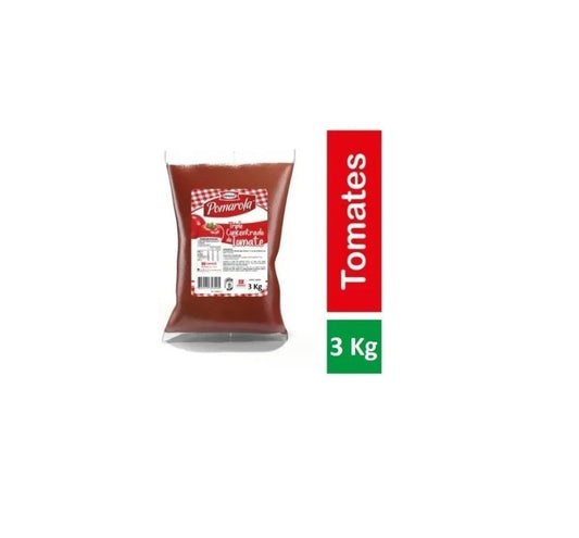 TRIPLE CONCENTRDO DE TOMATE CAROZZI CAJA 6X3 KILOS