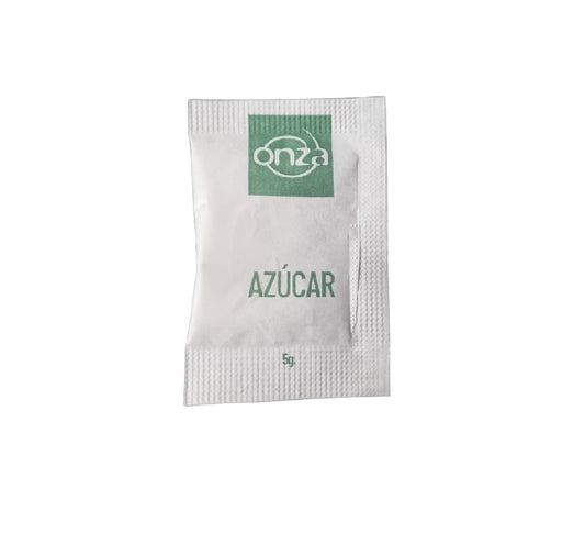 AZUCAR BLANCA SACHET ONZA CAJA 1000 UNIDADES 5 GRAMOS