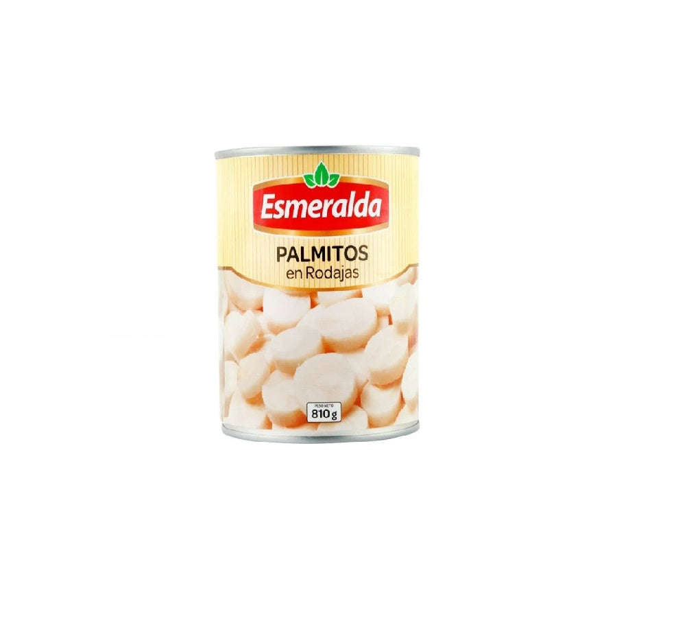 CAJA PALMITOS ESMERALDA RODAJA 12X800 ML