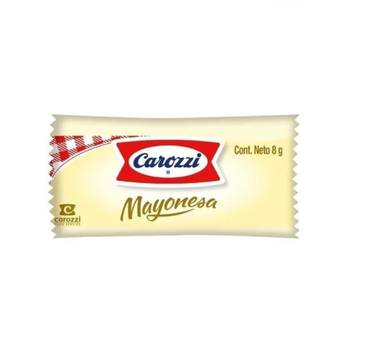 MAYONESA SACHET CAROZZI CAJA 500 X 8 GR